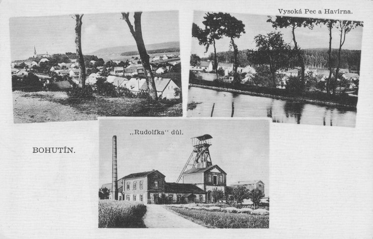 Bohutín, Vysoká Pec a důl 