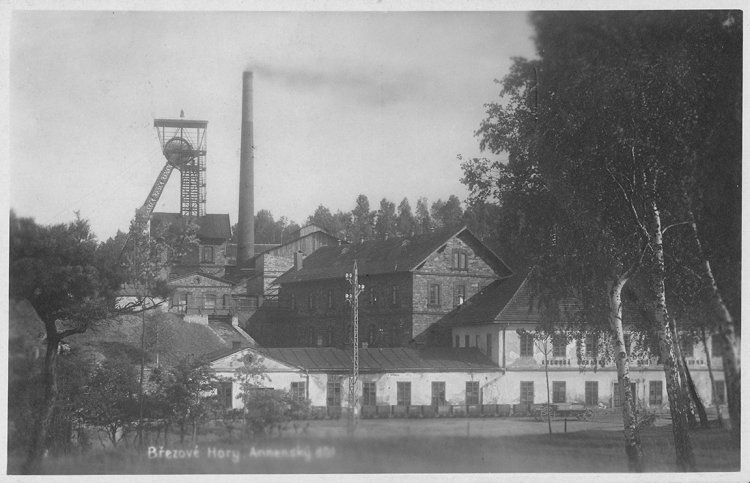Březové hory - Anenský důl, začátek 30-tých let 20. století