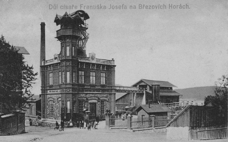 Důl císaře Františka Josefa na Březových Horách, 1912