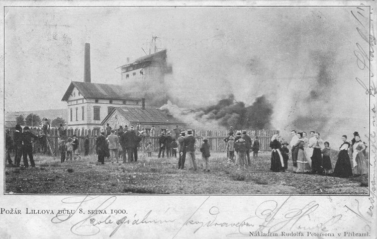 Požár Lillova dolu 8. srpna 1900