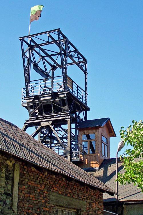 Vyhlídková věž na dole Řimbaba u Příbrami