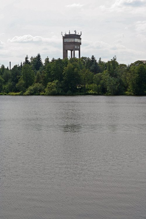 Železobetonová těžní věž dolu  Rudolf (resp. 25. únor)