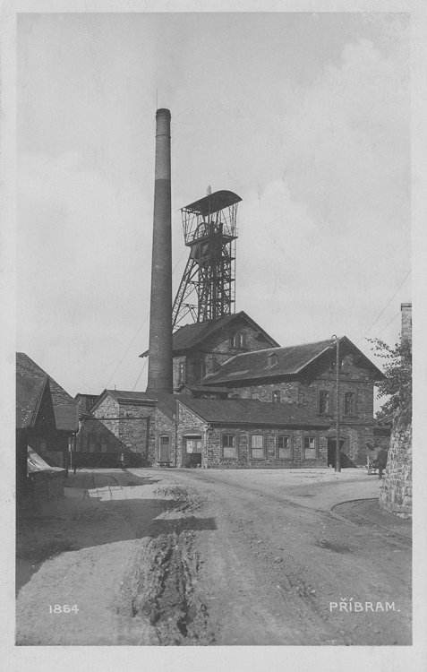 Příbram - Anenský důl, první polovina 20-tých let 20. století