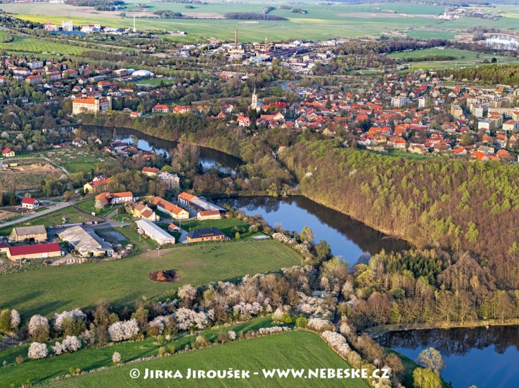 Mníšek pod Brdy - kaskáda rybníků