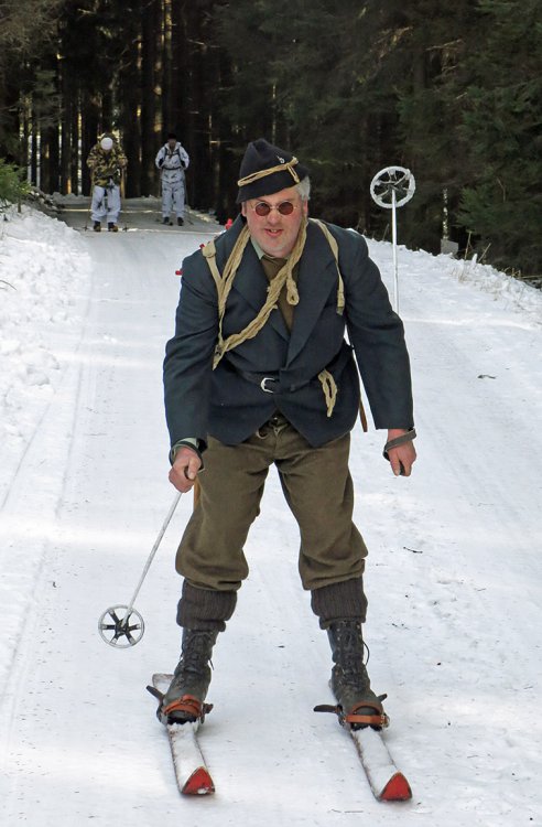 Náročný sjezd, nikoliv snad kvůli obtížnosti svahu, ale spíš sněhovým podmínkám