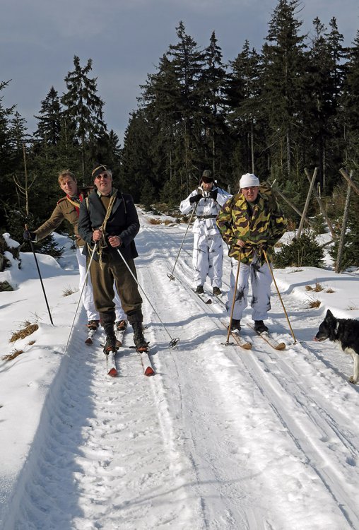 Retro Skiklub Brdy na trase Buď fit