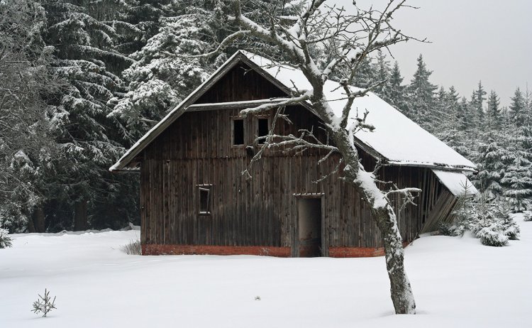 Na Rovinách - stodola