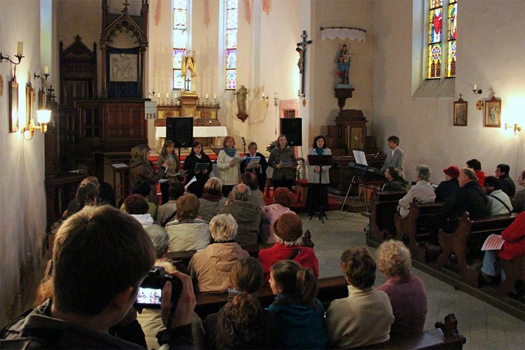 Noc kostelů 2013 - Mešno