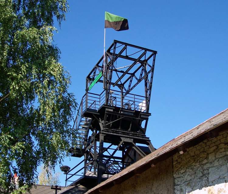 Vyhlídková věž na dole Řimbaba u Příbrami