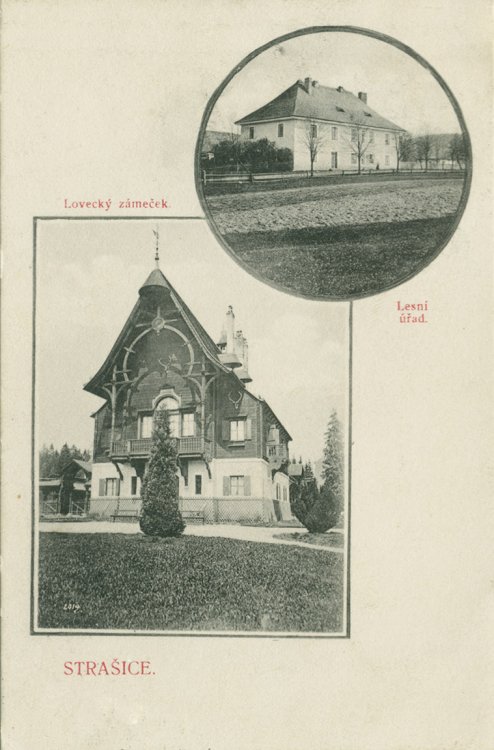 Strašice - lovecký zámeček